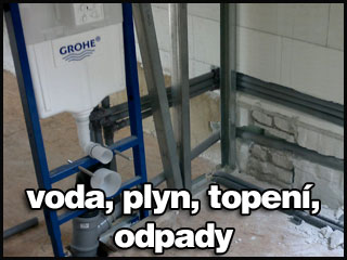 Voda, plyn, topení